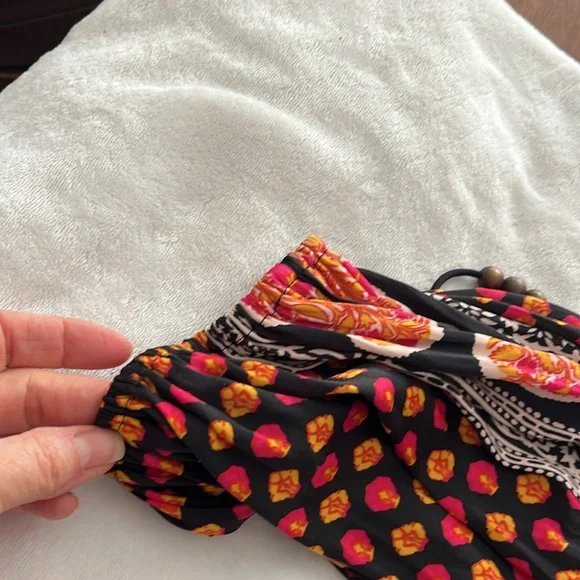 Free People rising sun harem jumpsuit NWOT Sz Sm bin f - Picture 8 of 8